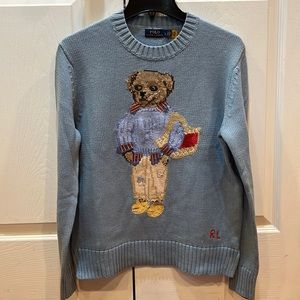 NWOT Ralph Lauren women bear sweater
